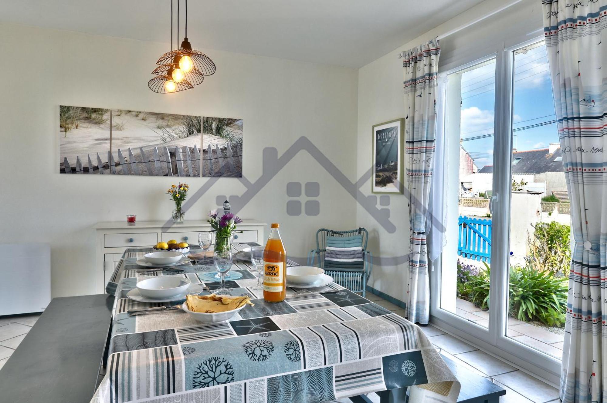 Localise - M3B - Souvenir Du Guil - Maison De Plain-Pied Avec Jardin Clos Au Guilvinec - Tout A Pied, Plages, Port, Centre, Commerces, Marche - Wif Inclus - Linge De Lit Inclus - Animaux Bienvenus Экстерьер фото