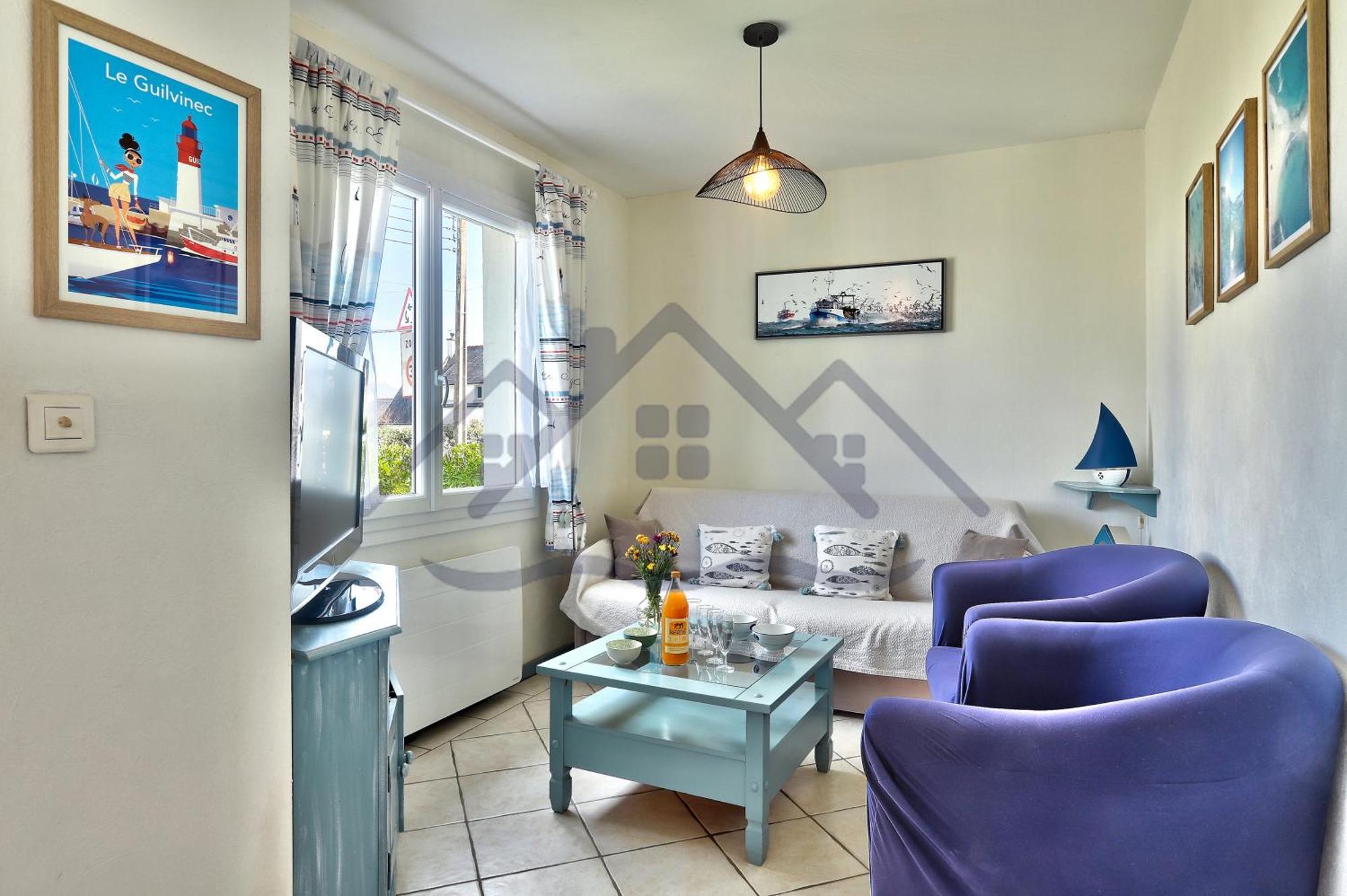 Localise - M3B - Souvenir Du Guil - Maison De Plain-Pied Avec Jardin Clos Au Guilvinec - Tout A Pied, Plages, Port, Centre, Commerces, Marche - Wif Inclus - Linge De Lit Inclus - Animaux Bienvenus Экстерьер фото