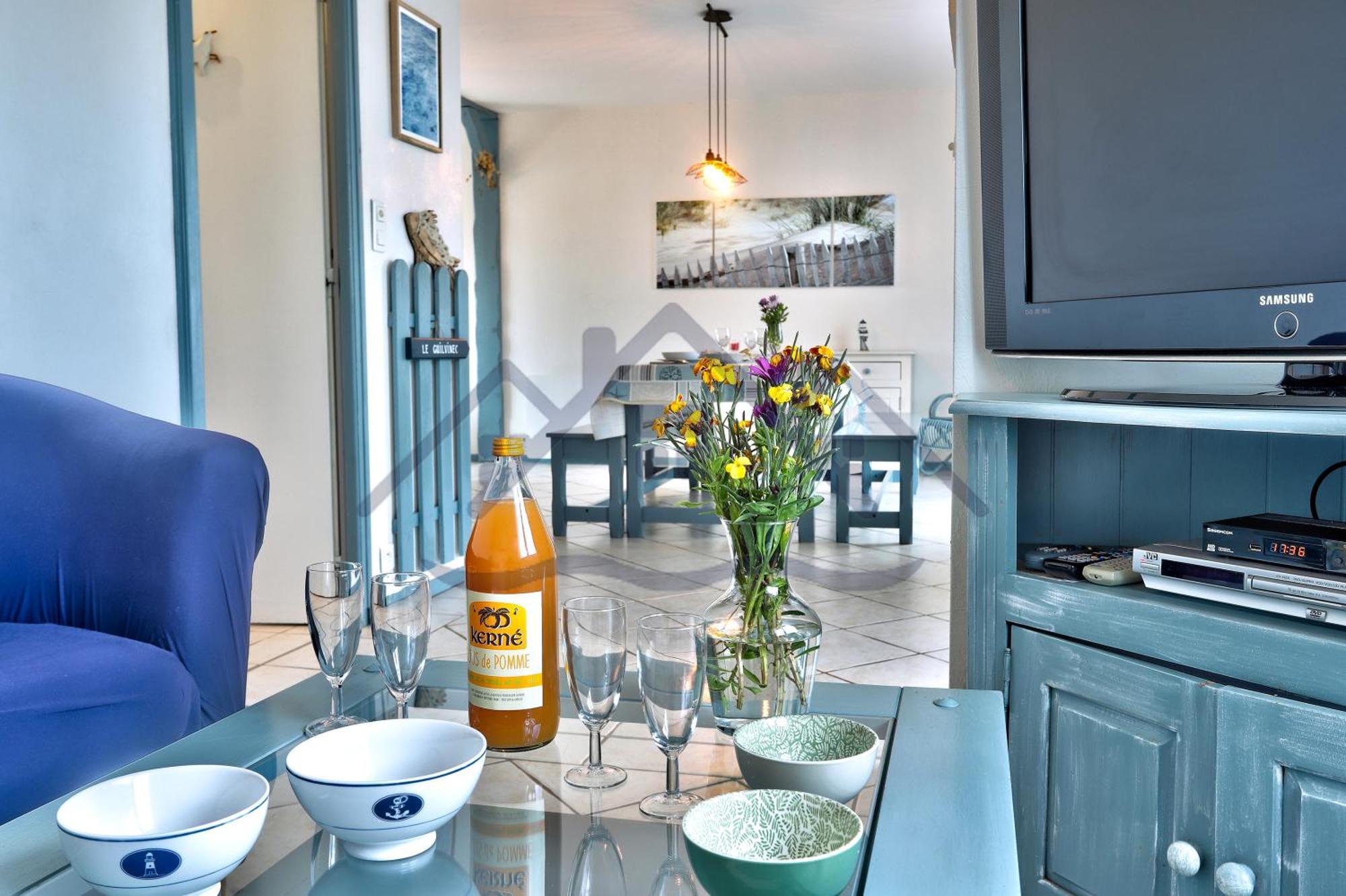 Localise - M3B - Souvenir Du Guil - Maison De Plain-Pied Avec Jardin Clos Au Guilvinec - Tout A Pied, Plages, Port, Centre, Commerces, Marche - Wif Inclus - Linge De Lit Inclus - Animaux Bienvenus Экстерьер фото