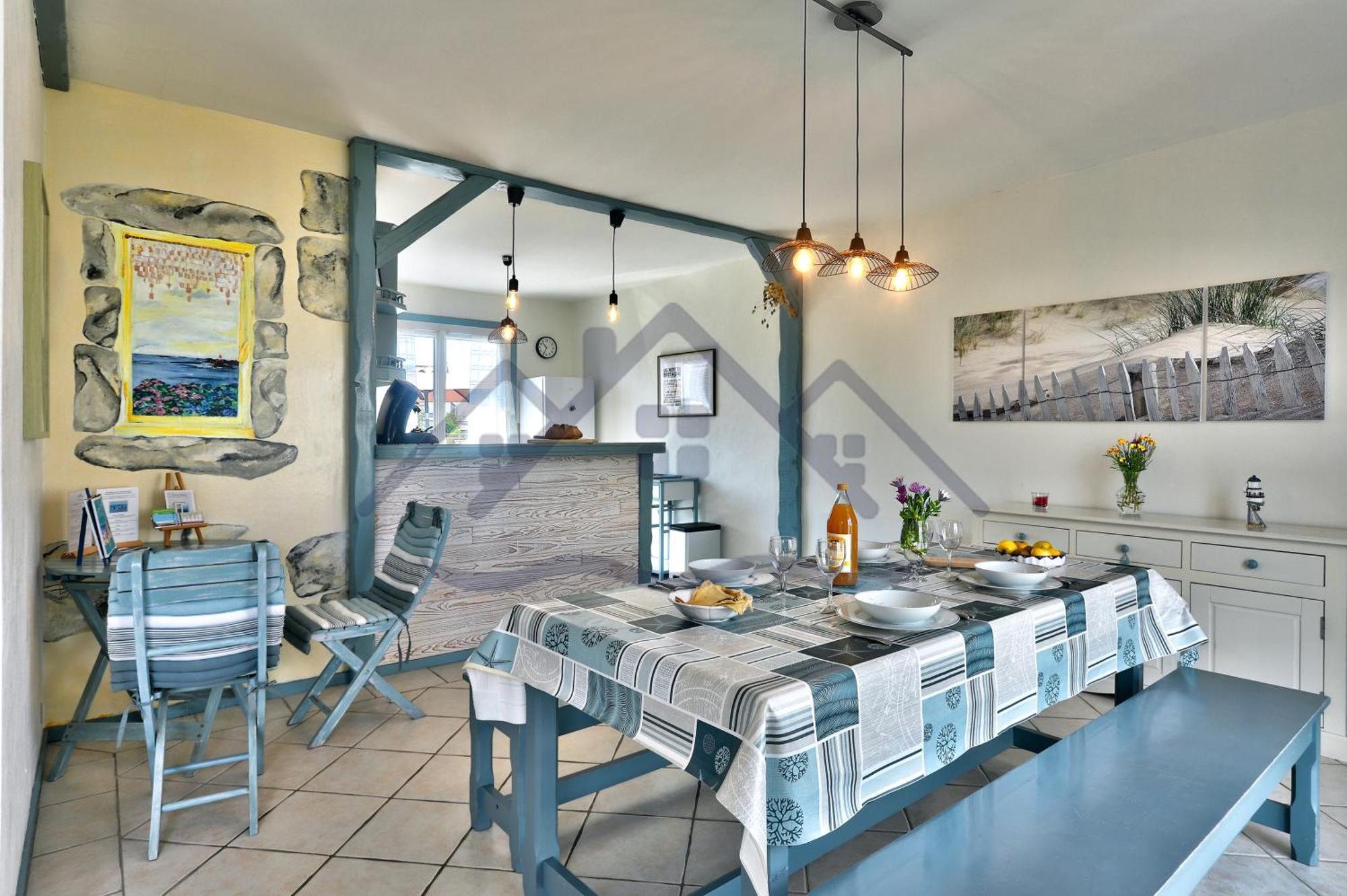 Localise - M3B - Souvenir Du Guil - Maison De Plain-Pied Avec Jardin Clos Au Guilvinec - Tout A Pied, Plages, Port, Centre, Commerces, Marche - Wif Inclus - Linge De Lit Inclus - Animaux Bienvenus Экстерьер фото