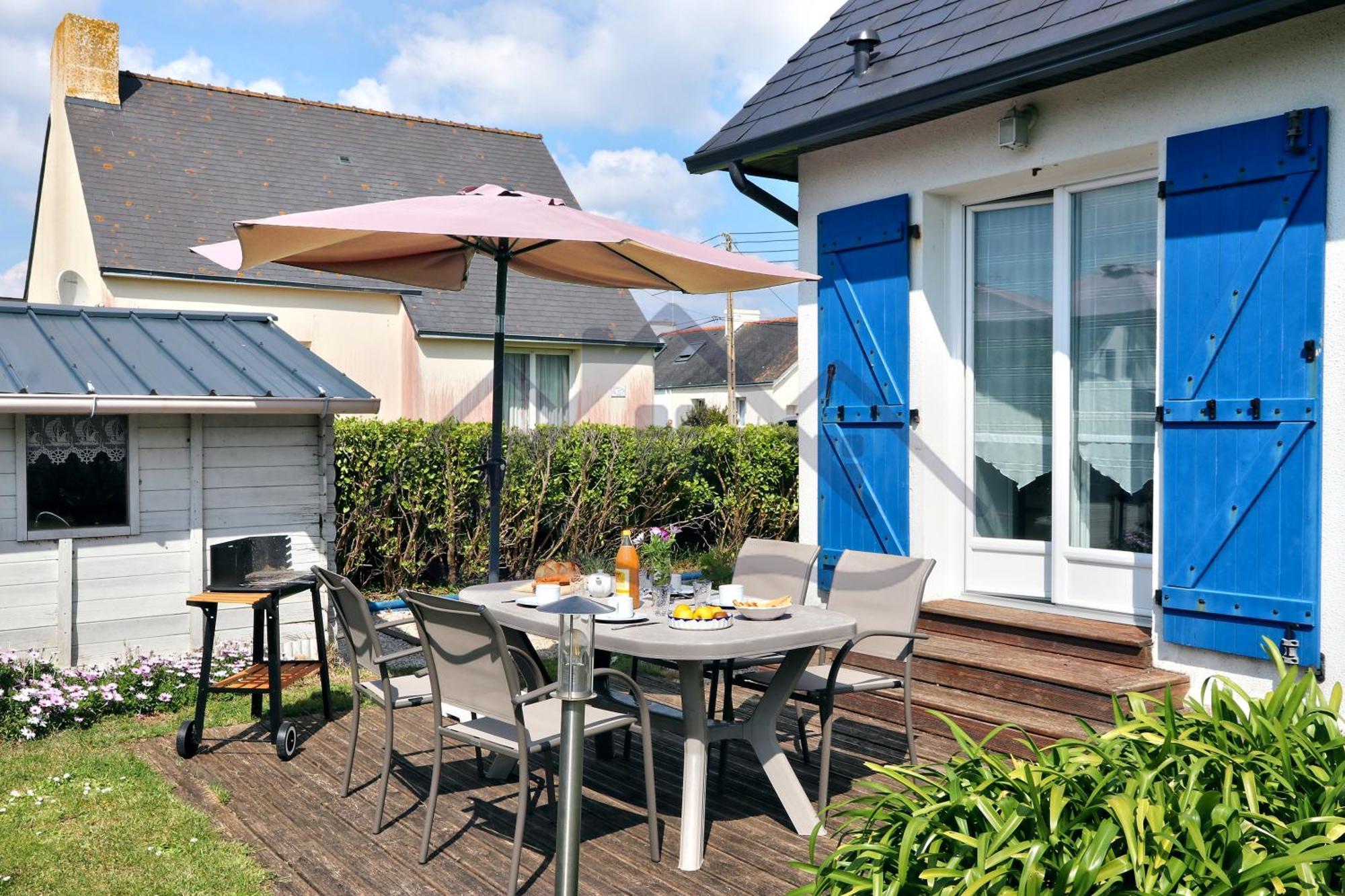 Localise - M3B - Souvenir Du Guil - Maison De Plain-Pied Avec Jardin Clos Au Guilvinec - Tout A Pied, Plages, Port, Centre, Commerces, Marche - Wif Inclus - Linge De Lit Inclus - Animaux Bienvenus Экстерьер фото